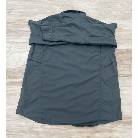 Columbia Omni-Shade Fishing/Hiking Button Front Shirt Men's Green Olive‎ Size L - Picture 7 of 7